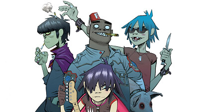 The band Gorillaz