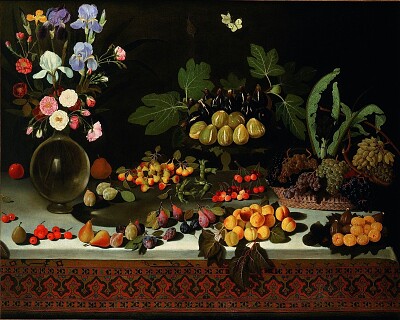 Maître de Hartford fleurs et fruits