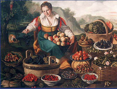 V. Campi vendeuse de fruits 1680