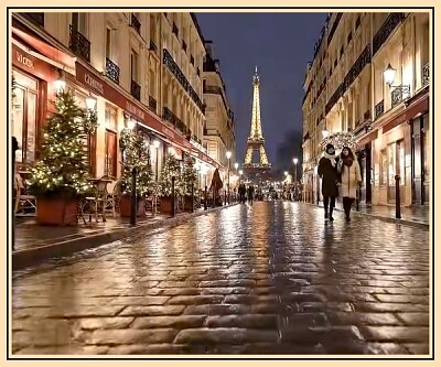 Paris durant les fêtes