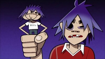 2D (G-Bites Gorillaz band)
