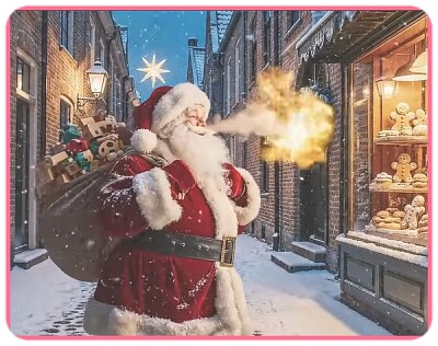 Papa Noël en tournée