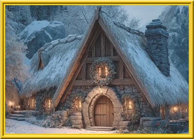 Une belle chaumière