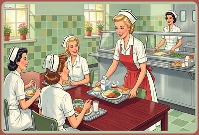 Pause détente à la caféréria