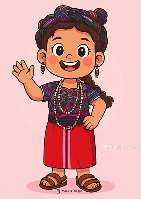 Traje tipico de mujer Nebaj