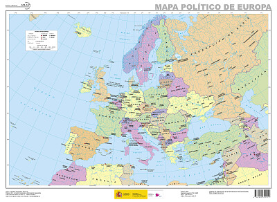 mapa politico de europa
