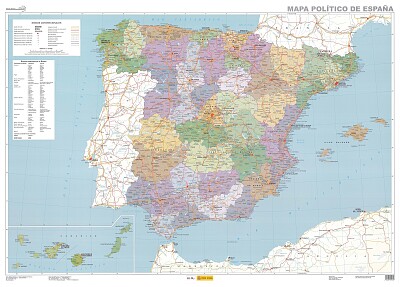 mapa politico españa
