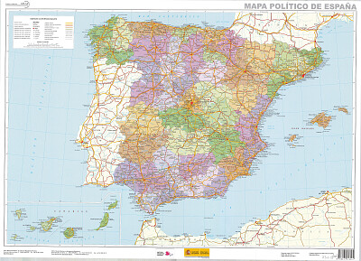 mapa politico españa