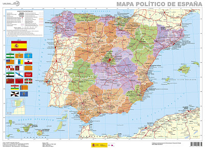 mapa politico españa