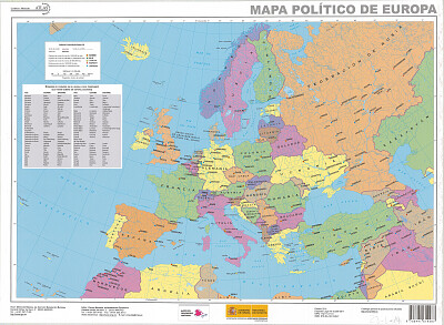 mapa europa