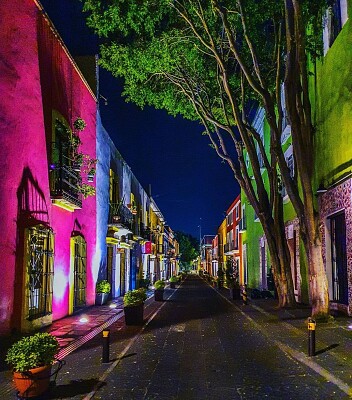 Callejón de los Sapos-Puebla(Méjico