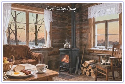 P 'tit déj au coin du feu