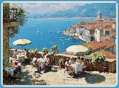 Déjeuner en terrasse