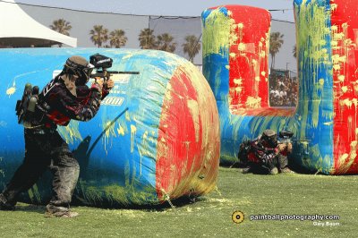 Paintball Pros Take Aim-Huntington Beach