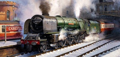 At Carlisle Citadel Stattion in the mid 1950s