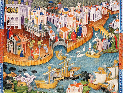 Départ de Marco Polo pour la chine