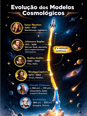 Evolução dos modelos cosmológicos