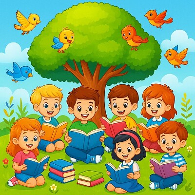 ليان وحديقة القلوب