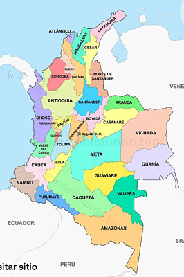 mapa de colombia