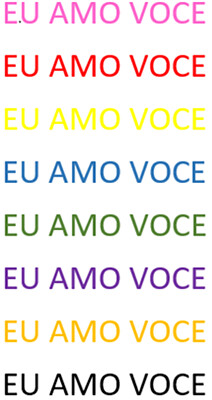 EU AMO VOCE