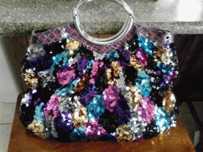 Colorful Sequin Purse