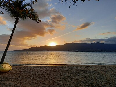 Pôr do sol em Ilhabela, São Paulo, Brazil
