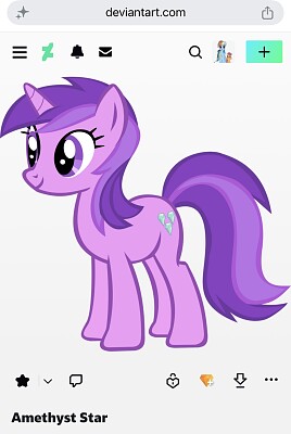 Amethyst star