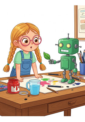 NEYLA Y SU ROBOT