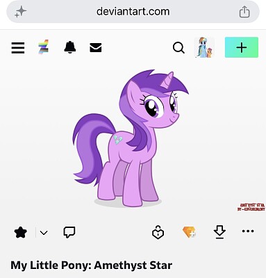 Amethyst star