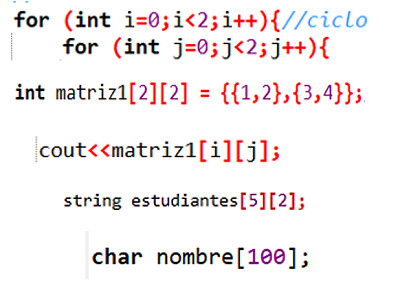 Matrices en C++