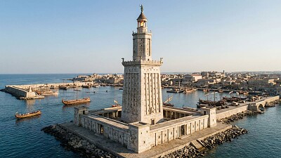El Faro de Alejandría.