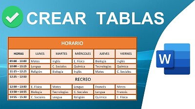 Tablas en Word