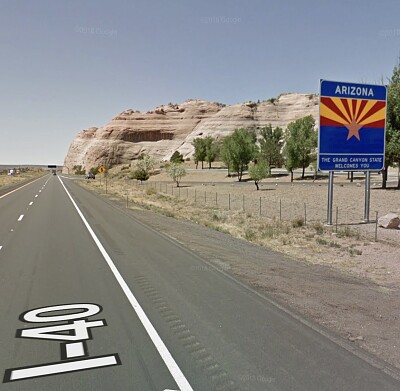 Welcome to Arizona sign