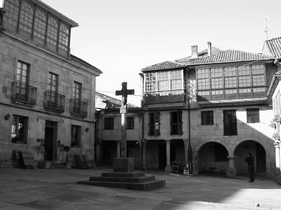 Plaza da lenha. Pontevedra. Galiza