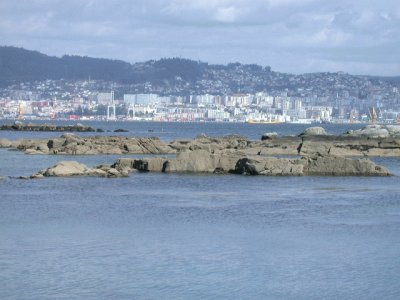 Vigo desde Rodeira. Cangas. Galiza