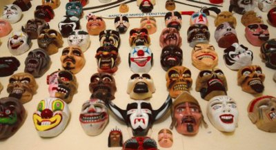 Mascaras en Naolinco, Veracruz. MÃ©xico. Fiestas de