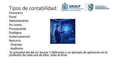 TIPOS DE CONTA