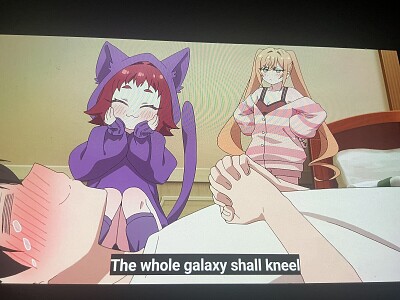 Cute moment in 100 girlfriends that love you reall