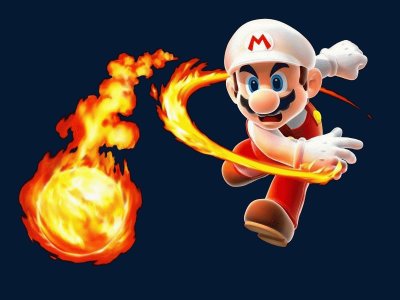 פאזל של fire mario