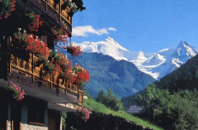 Els Alps-paisatje jigsaw puzzle