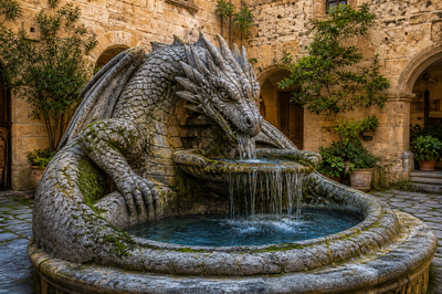 Castle Stone Dragon