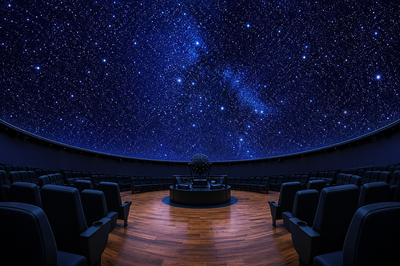 Planetarium Dome Stars