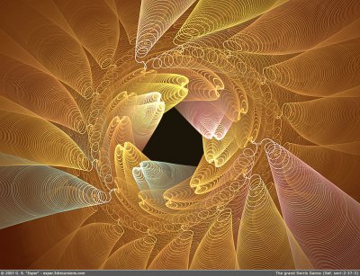 פאזל של fractal swirls