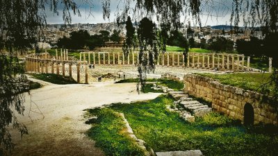 ancient roman city jerash jigsaw puzzle