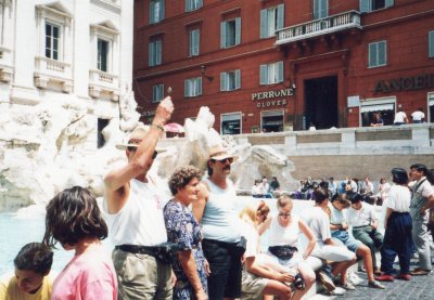 פאזל של fontana di trevi_Italia