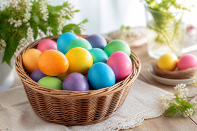 Easter Eggs Basket(grok)
