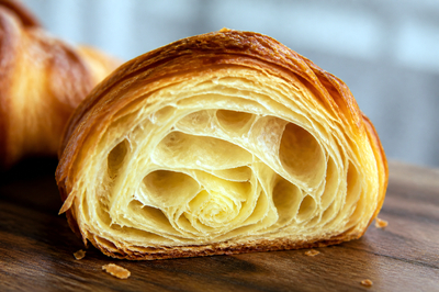 Overcast Croissant Layers