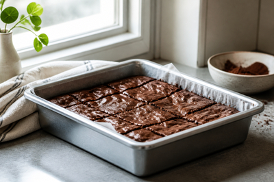 Overcast Pan Brownie