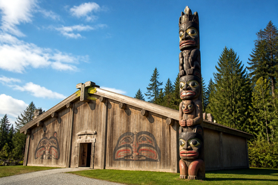 Afternoon Longhouse Totem