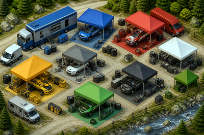 Isometric Service Park(grok)